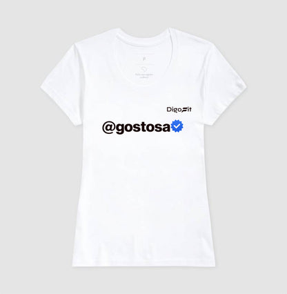 CAMISETA ACADEMIA VERIFICADA COMO UMA GOSTOSA