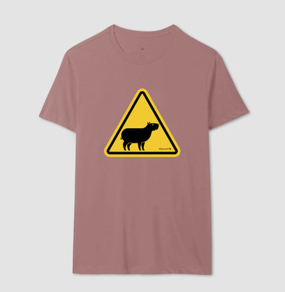 CAMISETA CUIDADO CAPIVARA