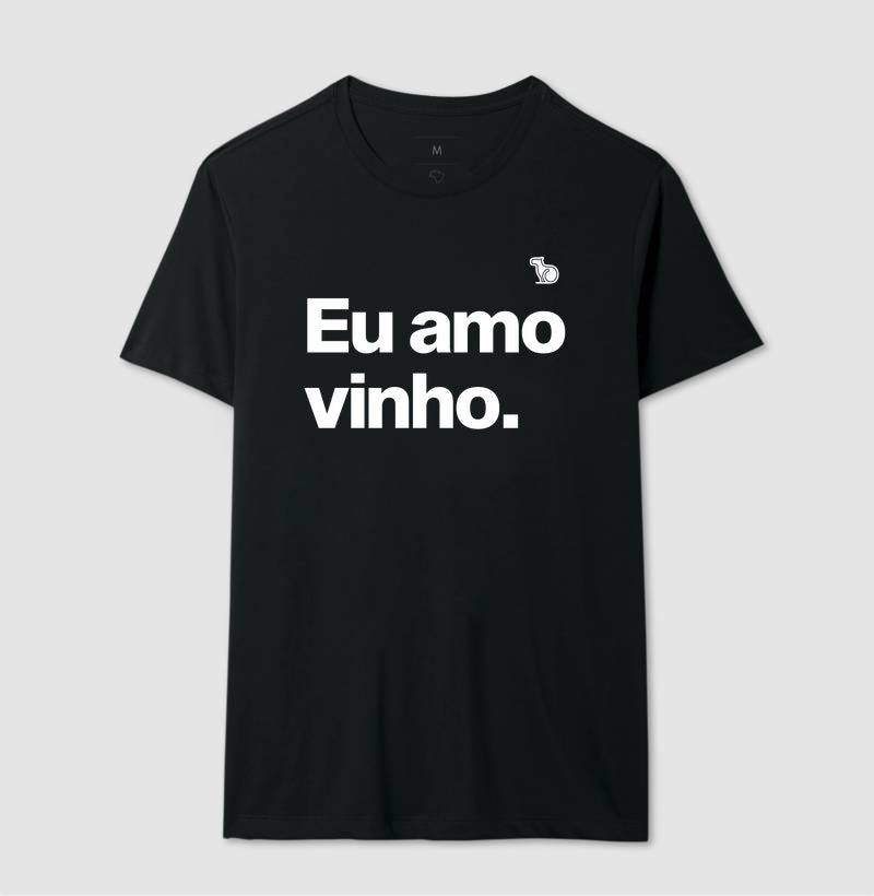 CAMISETA CASAL EU AMO VINHO
