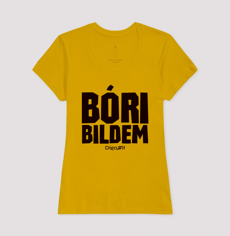 CAMISETA ACADEMIA BÓRI BILDEM