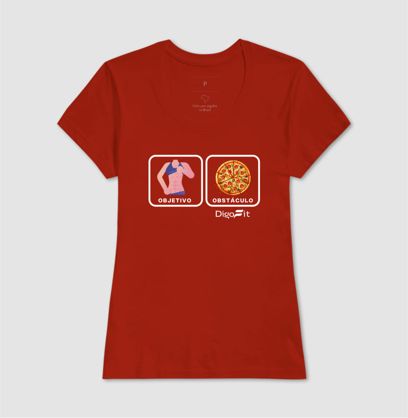 CAMISETA ACADEMIA OBJETIVO X OBSTÁCULO