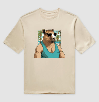 CAMISETA OVERSIZED CAPYBARA SUN