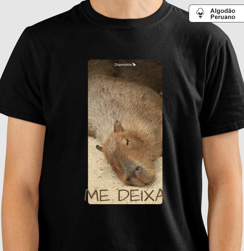 CAMISETA / PRIME / OVERSIZED CAPIVARA ME DEIXA