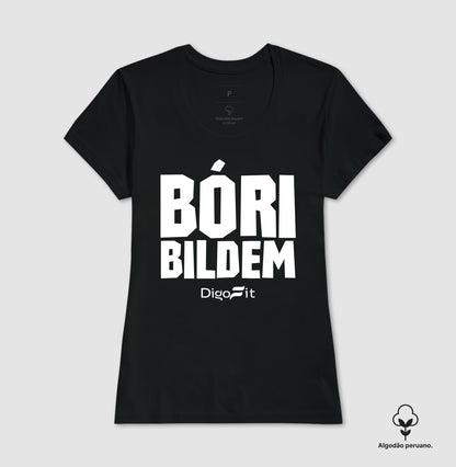 CAMISETA ALGODÃO PERUANO ACADEMIA BÓRI BILDEM
