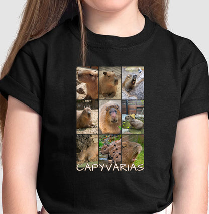 CAMISETA INFANTIL CAPIVÁRIAS