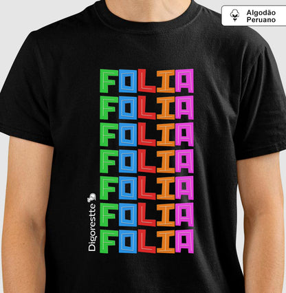 CAMISETA PRIME CARNAVAL FOLIA FOLIA