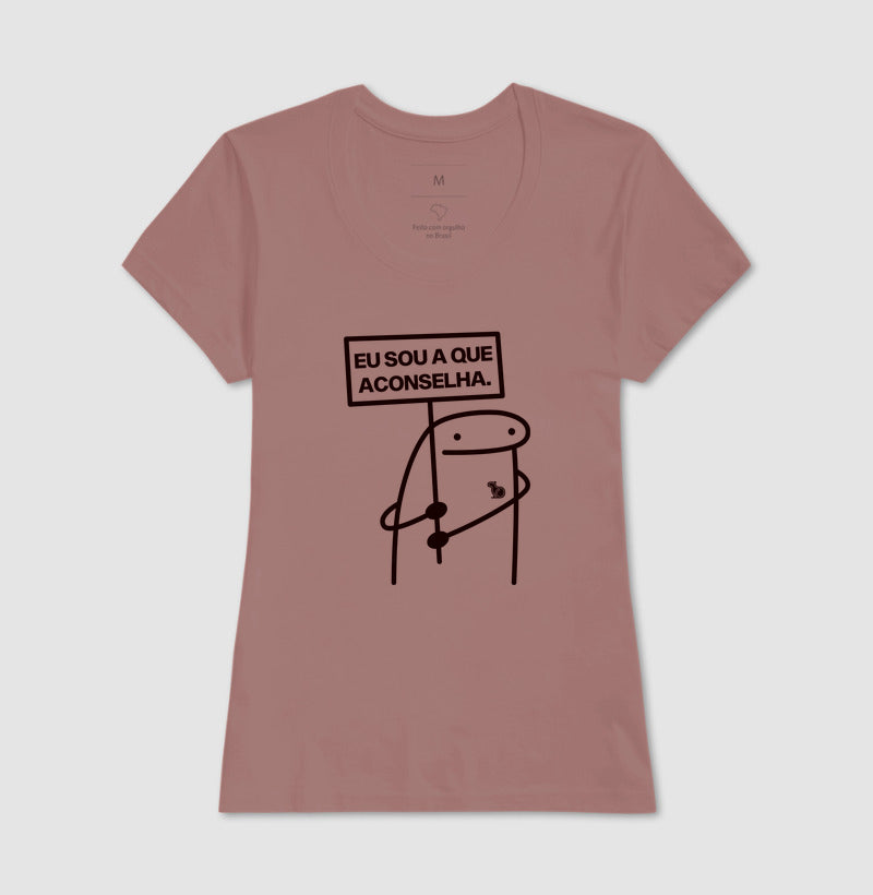 CAMISETA CARNAVAL EU SOU A QUE ACONSELHA