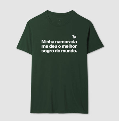 CAMISETA MELHOR SOGRO DO MUNDO