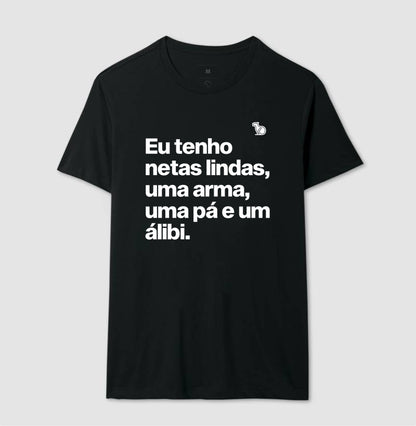 CAMISETA AVÔ COM ÁLIBI - NETAS