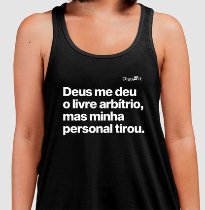 MINHA PERSONAL TIROU MEU LIVRE ARBÍTRIO