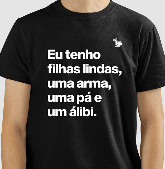 CAMISETA PAIS COM ÁLIBI - FILHAS