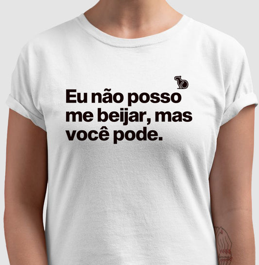 CAMISETA CARNAVAL VOCÊ PODE ME BEIJAR