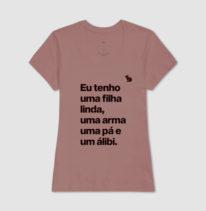 CAMISETA PAIS COM ÁLIBI - FILHA