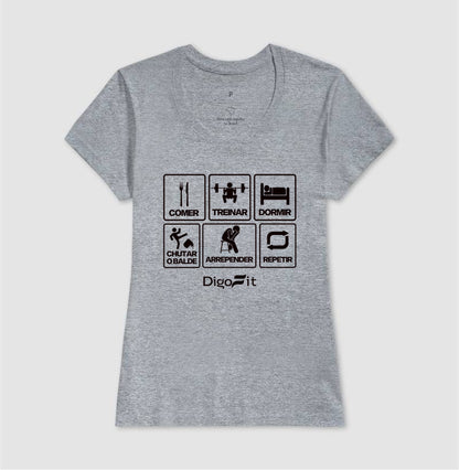 CAMISETA ACADEMIA CHUTANDO O BALDE