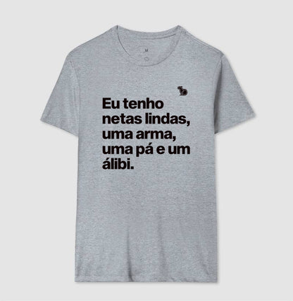 CAMISETA AVÔ COM ÁLIBI - NETAS