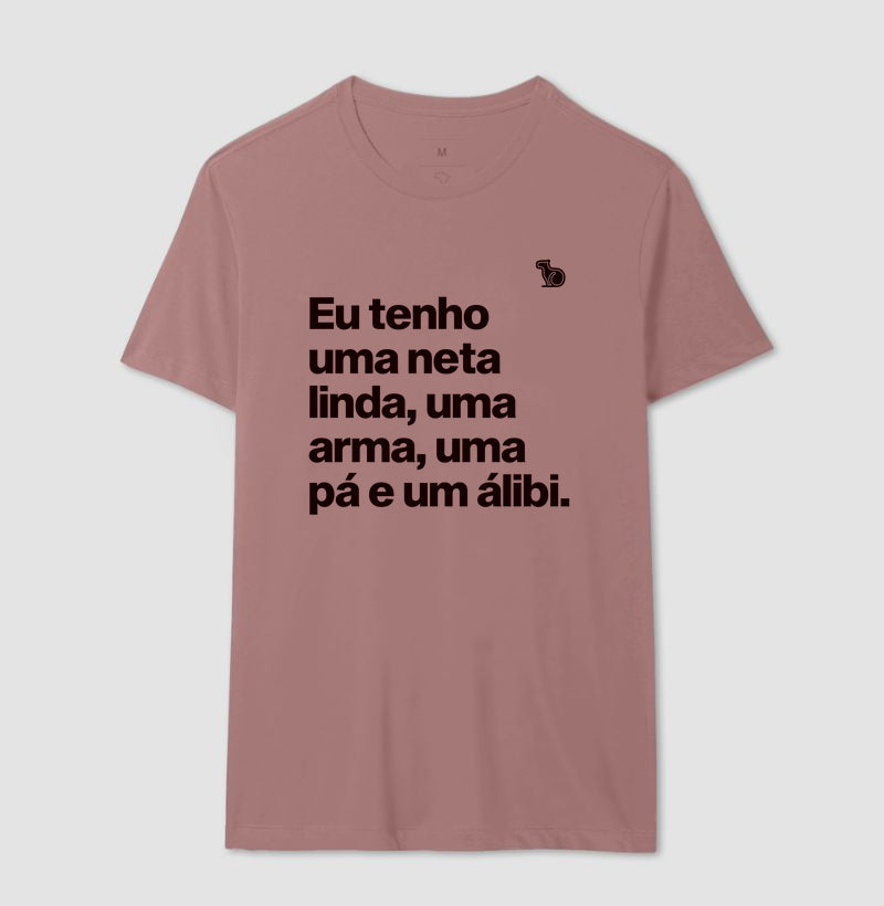 CAMISETA AVÔ COM ÁLIBI - NETA