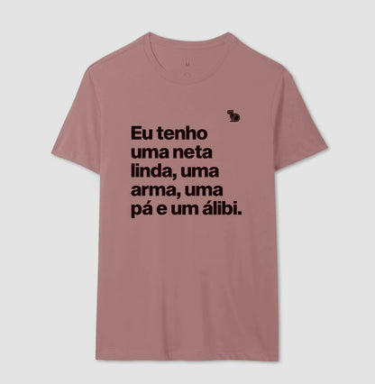 CAMISETA AVÔ COM ÁLIBI - NETA