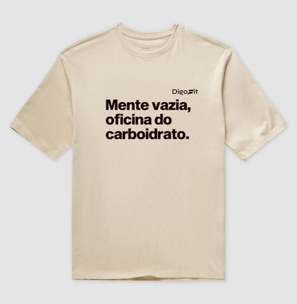 OVERSIZED ACADEMIA MENTE VAZIA OFICINA DO CARBOIDRATO