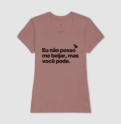 CAMISETA CARNAVAL VOCÊ PODE ME BEIJAR