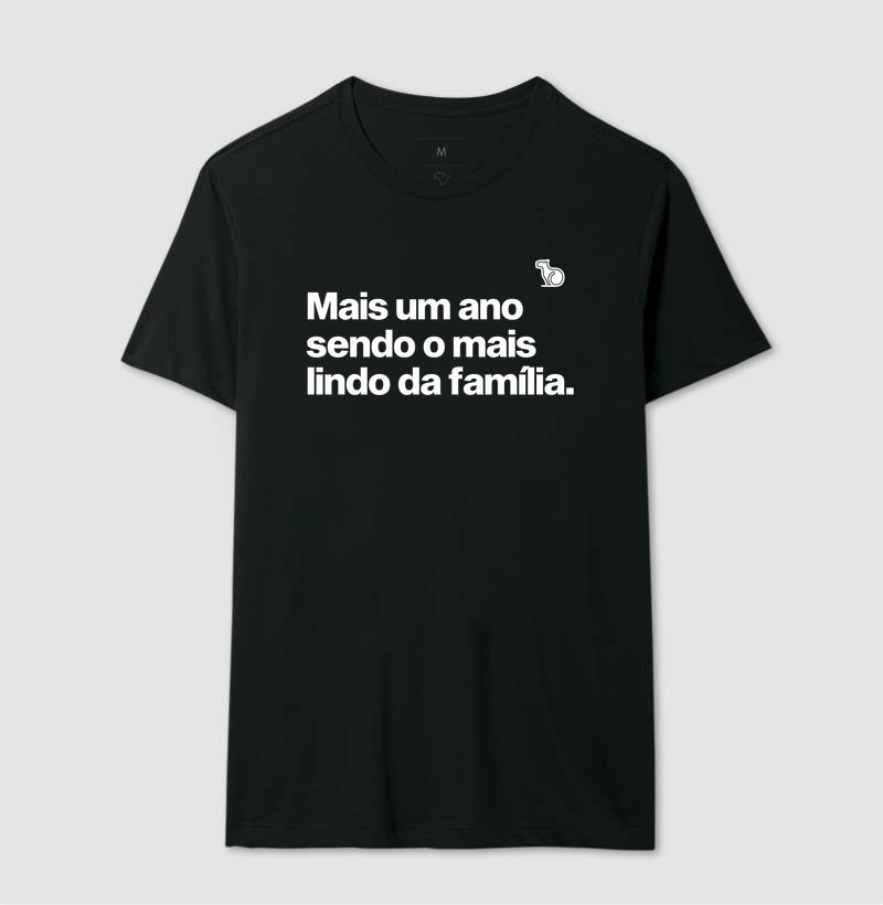 CAMISETA ANO NOVO MAIS UM ANO SENDO O MAIS LINDO