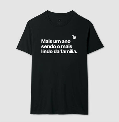 CAMISETA ANO NOVO MAIS UM ANO SENDO O MAIS LINDO