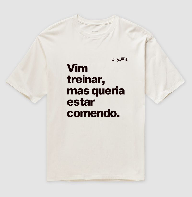 VIM TREINAR MAS QUERIA ESTAR COMENDO