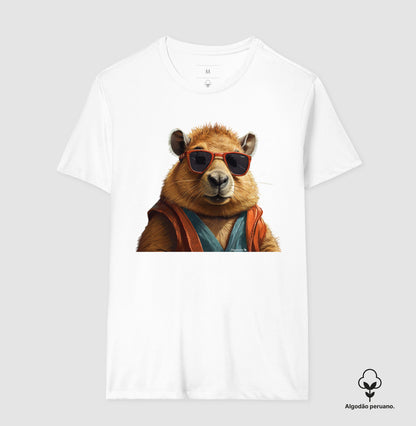 CAMISETA ALGODÃO PERUANO CAPYBARA STYLE