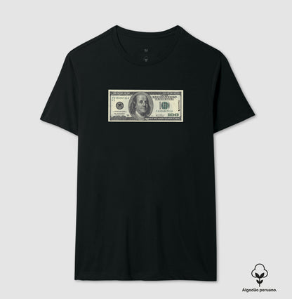 CAMISETA ALGODÃO PERUANO ANO NOVO DÓLAR