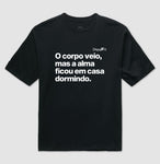 OVERSIZES ACADEMIA O CORPO VEIO MAS A ALMA FICOU EM CASA