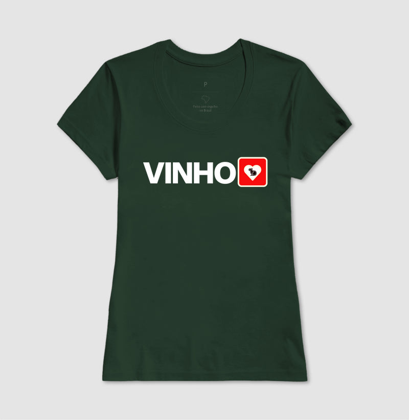 CAMISETA CASAL VINHO