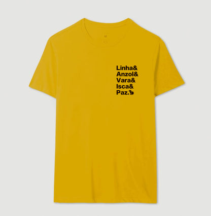 CAMISETA LINHA ANZOL VARA ISCA E PAZ