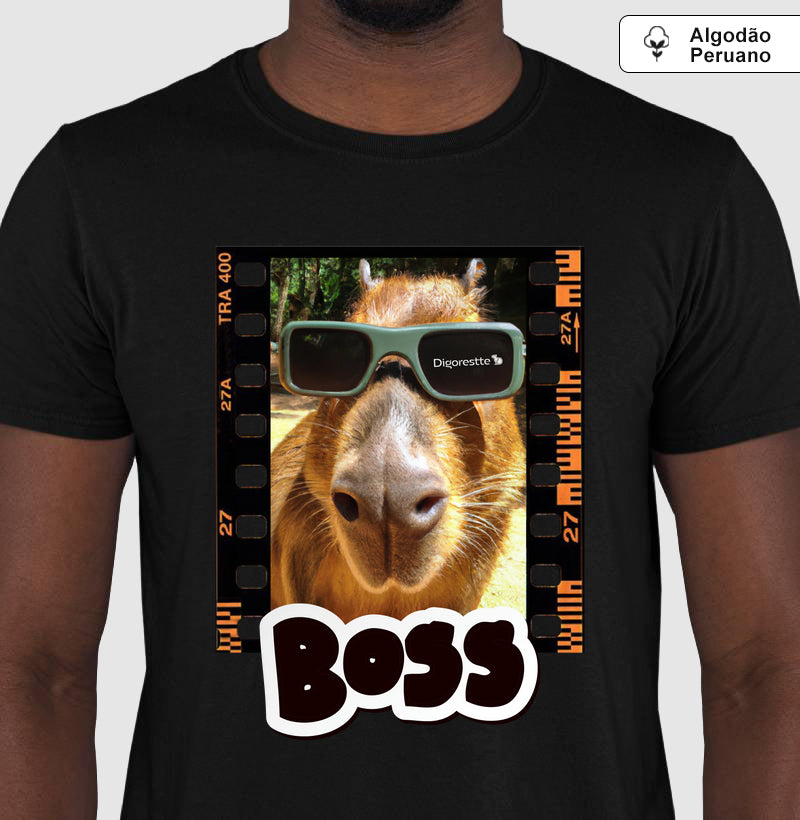 CAMISETA / PRIME / OVERSIZED CAPIVARA THE BOSS