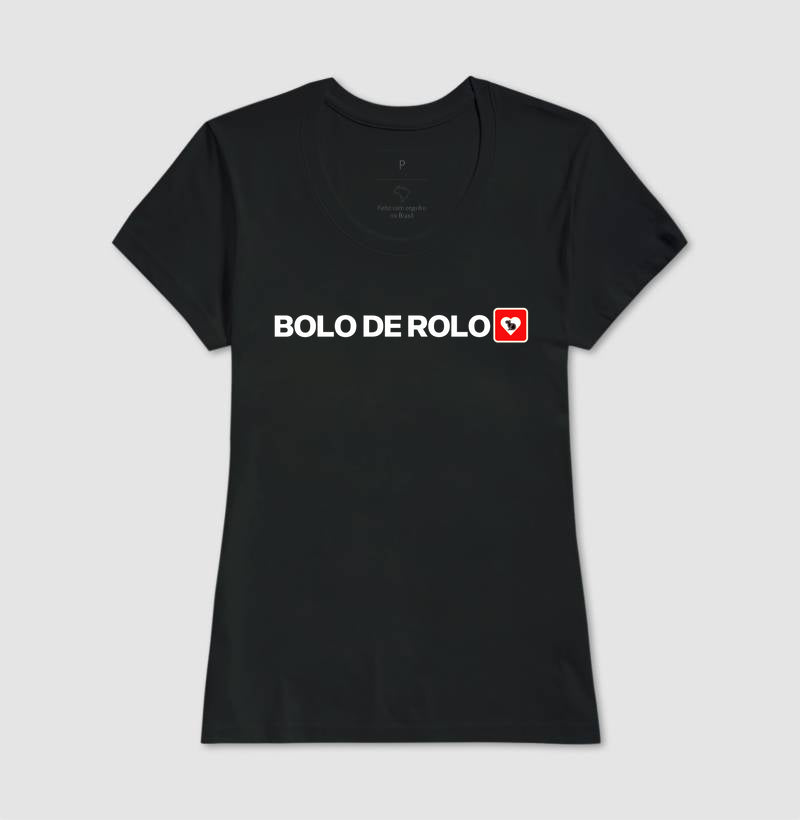 CAMISETA CASAL BOLO DE ROLO