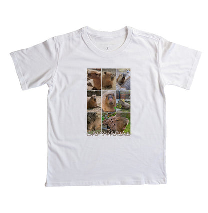 CAMISETA INFANTIL CAPIVÁRIAS