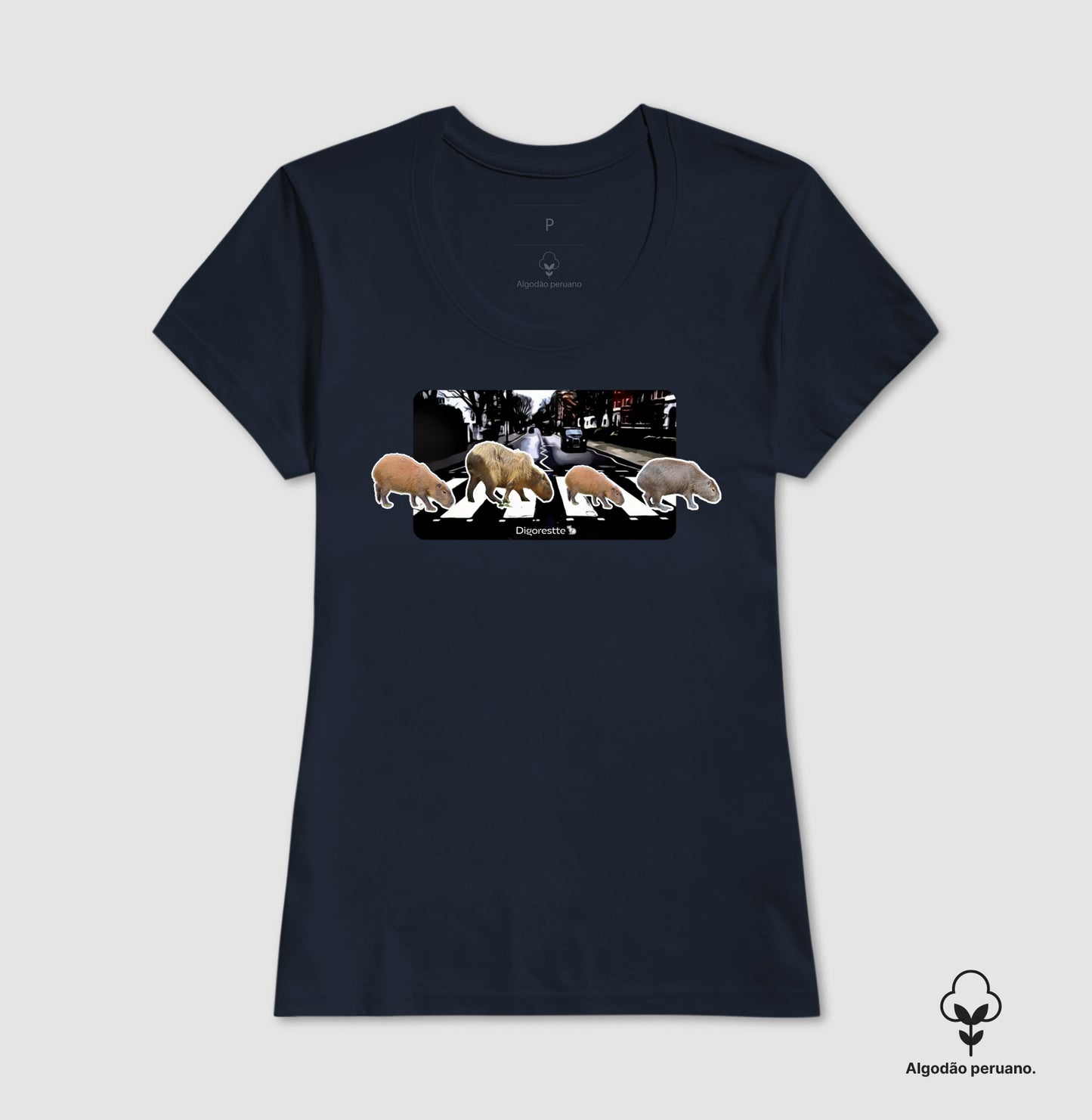 CAMISETA ALGODÃO PERUANO THE CAPYS