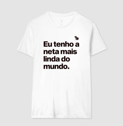CAMISETA TENHO UMA NETA LINDA