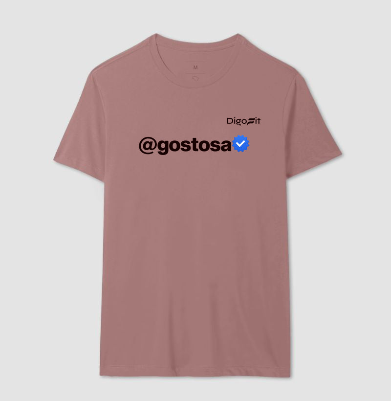 CAMISETA ACADEMIA VERIFICADA COMO UMA GOSTOSA