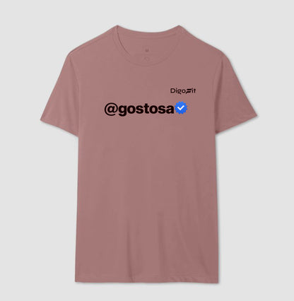 CAMISETA ACADEMIA VERIFICADA COMO UMA GOSTOSA
