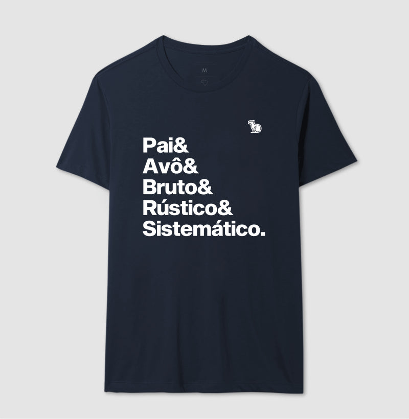 CAMISETA AVÔ BRUTO RÚSTICO SISTEMÁTICO