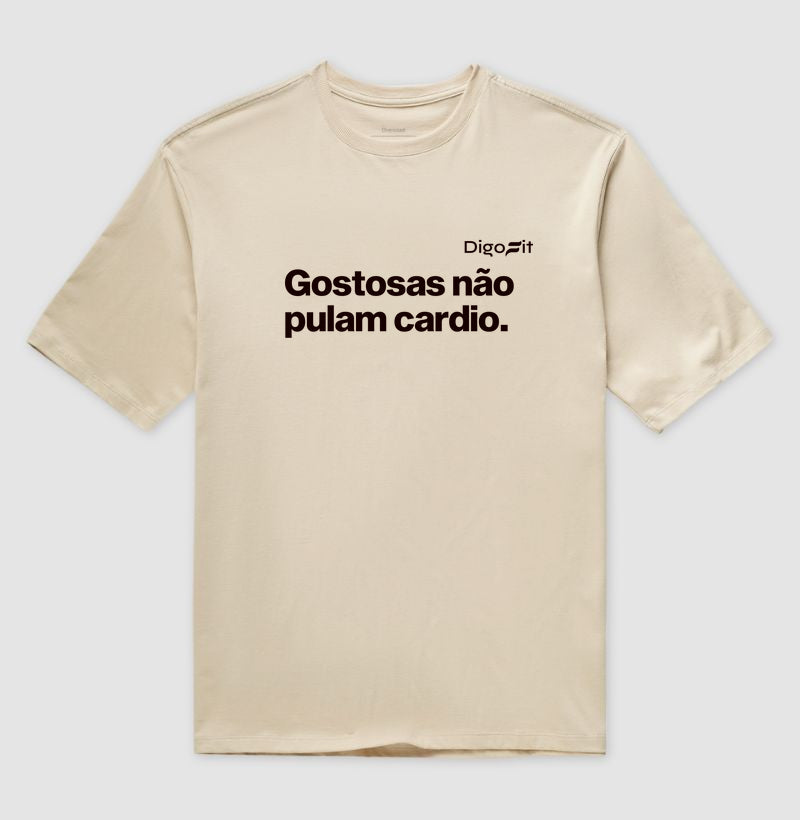 OVERSIZED ACADEMIA GOSTOSAS NÃO PULAM CARDIO