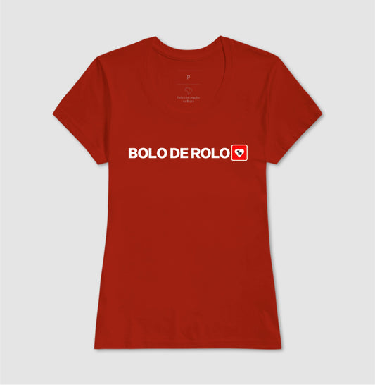 CAMISETA CASAL BOLO DE ROLO