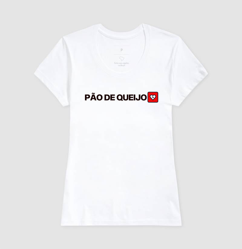 CAMISETA CASAL PÃO DE QUEIJO
