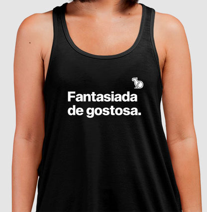 CAMISETA REGATA CARNAVAL FANTASIADA DE GOSTOSA