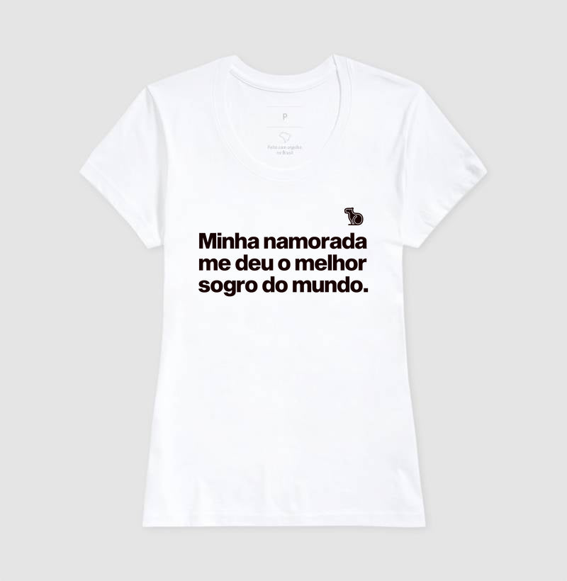 CAMISETA MELHOR SOGRO DO MUNDO