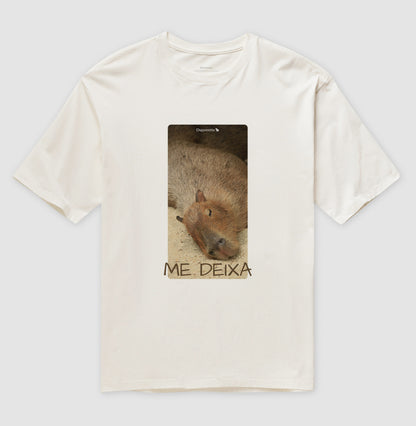 CAMISETA OVERSIZED CAPIVARA ME DEIXA