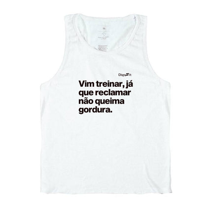 REGATA ACADEMIA RECLAMAR NÃO QUEIMA GORDURA
