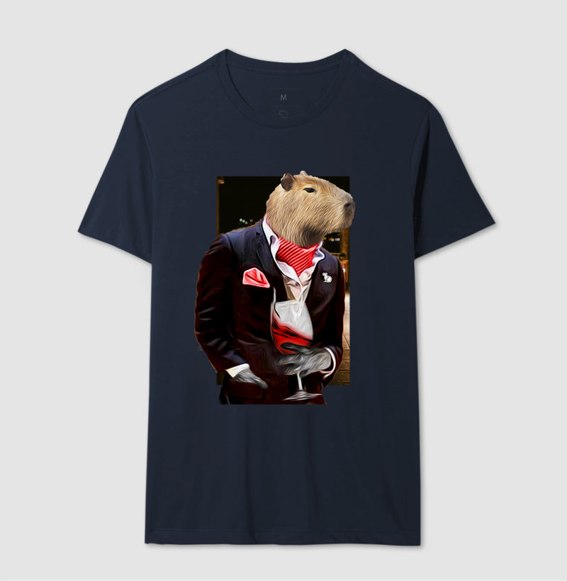 CAMISETA CAPIVARA ELEGANTE