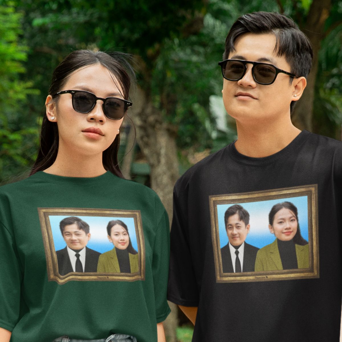 CAMISETA PERSONALIZADA AMOR RETRÔ