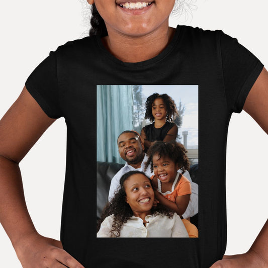 CAMISETA INFANTIL PERSONALIZADA COM FOTO