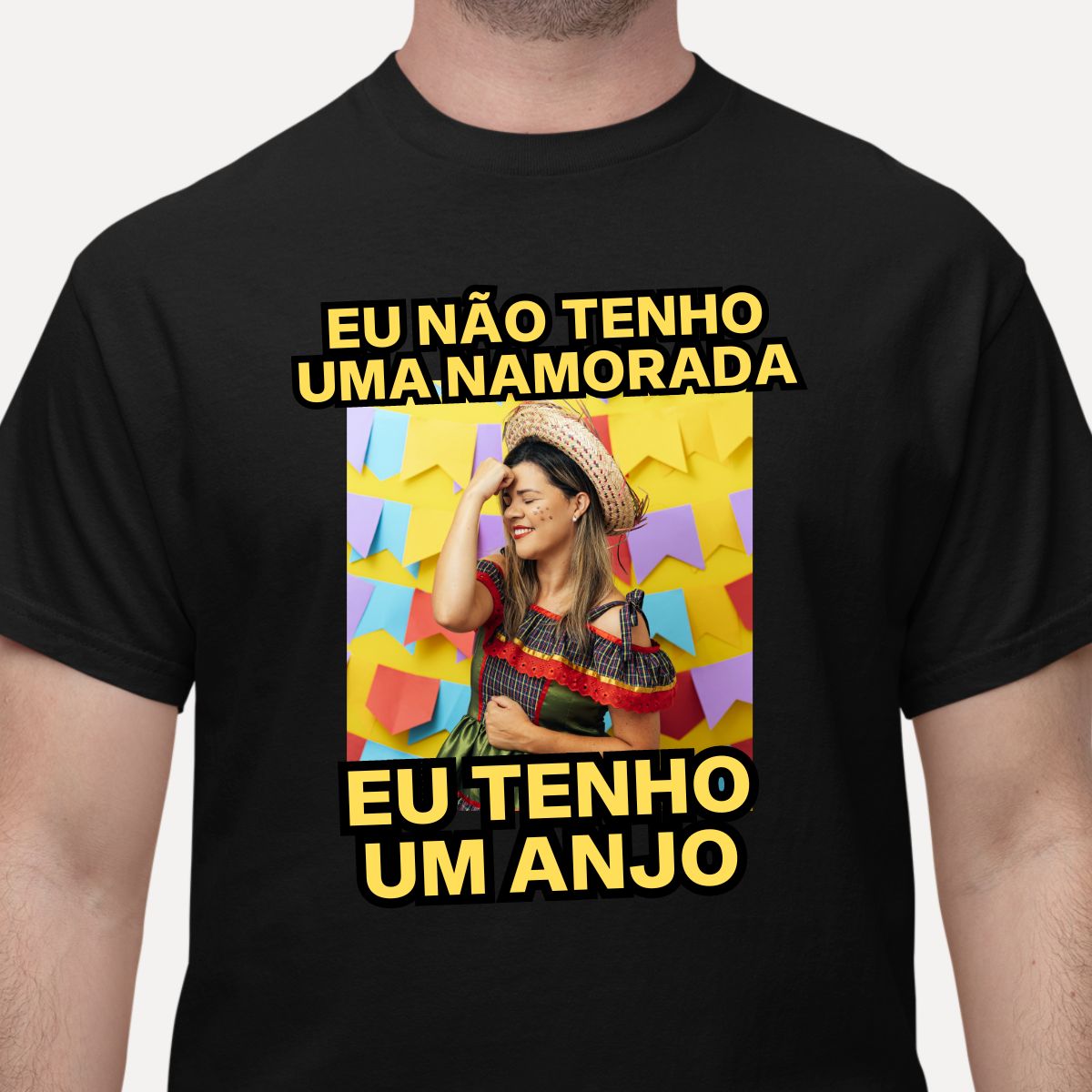 CAMISETA PERSONALIZADA COM FOTO - NAMORADA